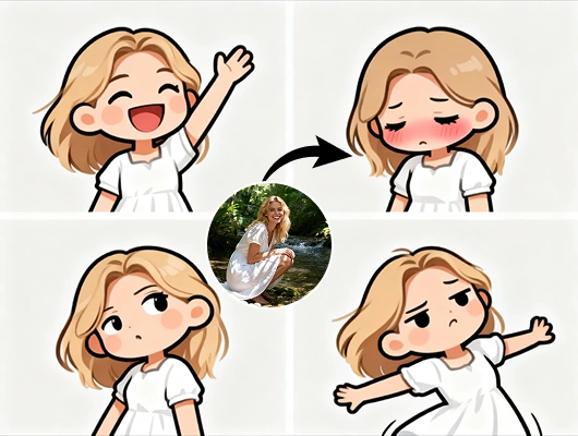 4-Panel Emoji Maker